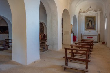 Praiano, İtalya, 21 Mayıs 2022: Praiano, İtalya yakınlarındaki San Domenico Manastırı.