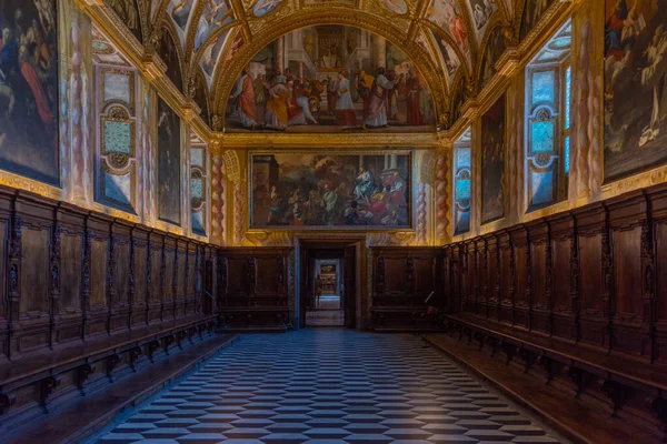 Неаполь Італія Травня 2022 Внутрішнє Оздоблення Сертози Музею Сан Мартіно — стокове фото