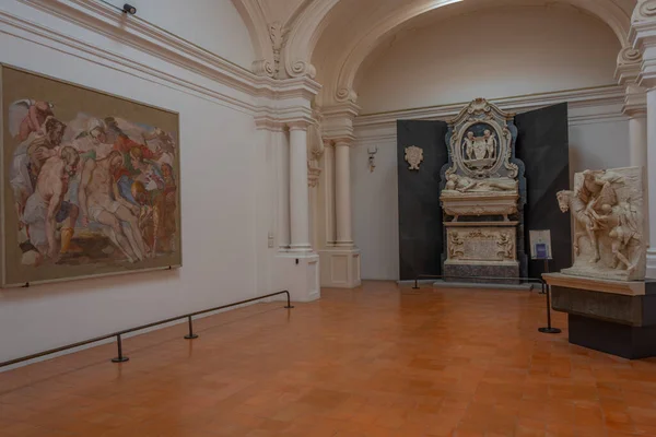ナポリ イタリア 2022年5月19日 イタリア ナポリのCertosaとサン マルティーノ美術館の内部装飾 — ストック写真