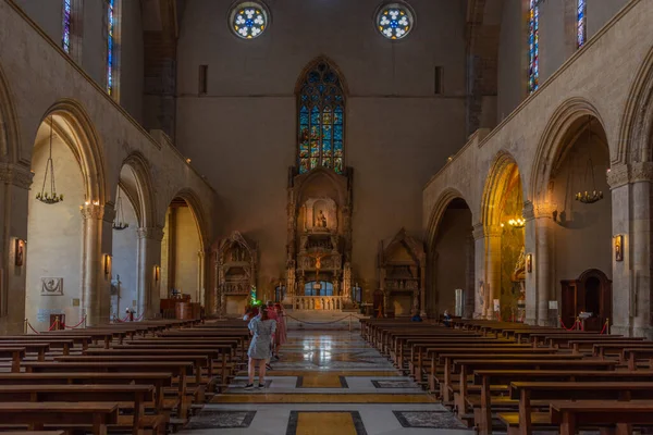 stock image Naples, Italy, May 19, 2022: Interior of Monastery of Santa Chiara in Naples, Italy.