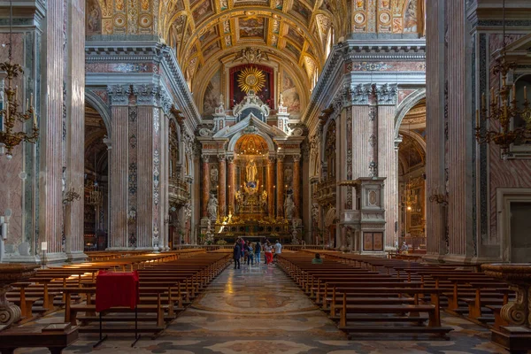 Naples Italy May 2022 Interior Monastery Santa Chiara Naples Italy — Stock Photo, Image