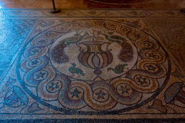 Rodos, Yunanistan, 26 Ağustos 2022: Yunanistan 'daki Rodos Şövalyeleri Büyük Ustasının Sarayı.