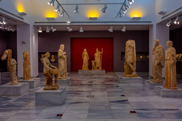 Heraklion Grecia Agosto 2022 Colección Artefactos Históricos Museo Arqueológico Heraklion — Foto de Stock