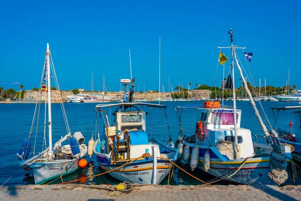 Kos Grecia Agosto 2022 Marina Isla Griega Kos —  Fotos de Stock