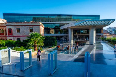 Atina, Yunanistan, 10 Eylül 2022: Atina, Yunanistan 'daki Akropol Müzesi.