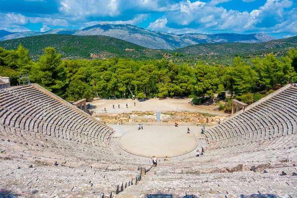 Epidavros Grekland September 2022 Forntida Teater Vid Asclepieion Epidaurus Grekland — Stockfoto