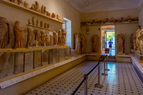 Epidavros Grekland September 2022 Konstsamling Museet För Antika Teatern Vid — Stockfoto