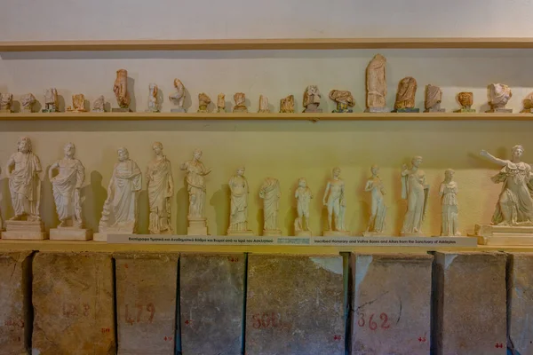 Эпидаврос Греция Сентября 2022 Года Коллекция Произведений Искусства Музее Древнего — стоковое фото