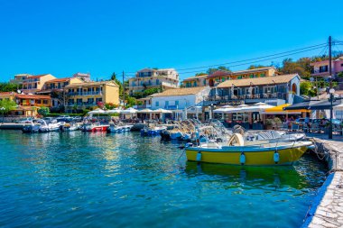 Kassiopi, Yunanistan, 13 Eylül 2022: Yunan Kassiopi, Korfu.