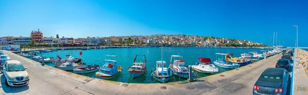 Sitia Grekland Augusti 2022 Marina Grekisk Hamn Sitia Kreta — Stockfoto