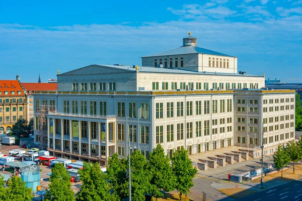 stock image Leipzig, Germany, August 9, 2022: View of opera of Leipzig, Germany.