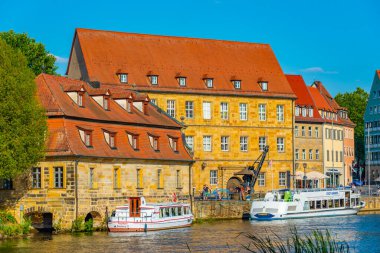 Bamberg, Almanya, 10 Ağustos 2022: Bamberg 'de Alter Schlachthof.