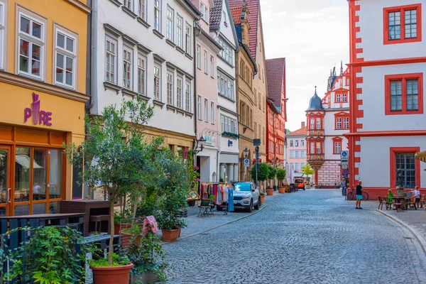 2022年8月10日 德国科堡 德国古城科堡的街道景观 — 图库照片