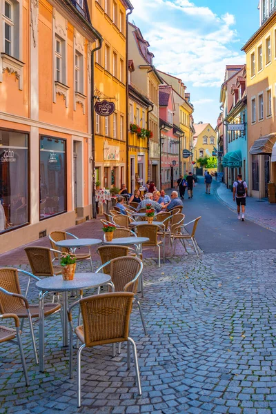 Bamberg Allemagne Août 2022 Vue Une Rue Commerciale Dans Ville — Photo
