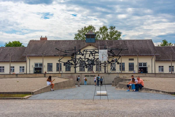 Dachau Almanya Ağustos 2022 Almanya Daki Dachau Toplama Kampındaki Binalar — Stok fotoğraf
