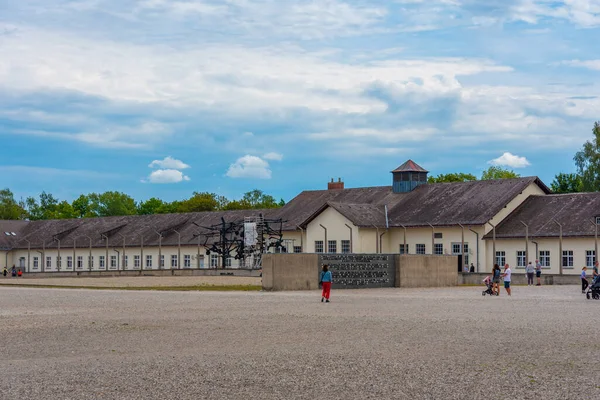 Dachau Niemcy Sierpnia 2022 Budynki Obozu Koncentracyjnego Dachau Niemczech — Zdjęcie stockowe