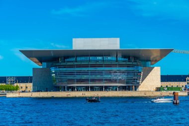 Kopenhag, Danimarka, 23 Haziran 2022: Kopenhag Operası, Danimarka..