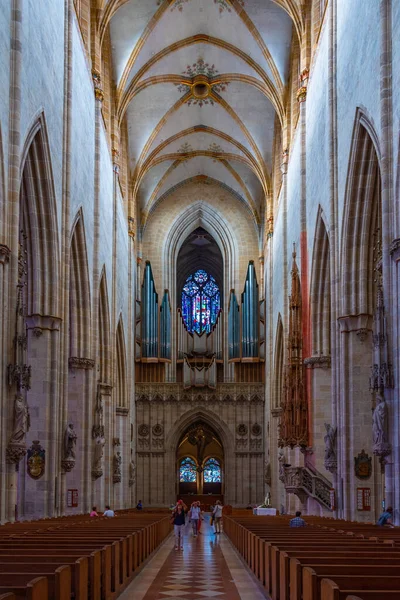 Ulm Germany August 2022 Interior Cathedral German Town Ulm — Stock Photo, Image