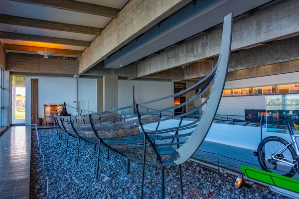 Roskilde Dinamarca Junio 2022 Barcos Vikingos Excavados Museo Barcos Vikingos —  Fotos de Stock