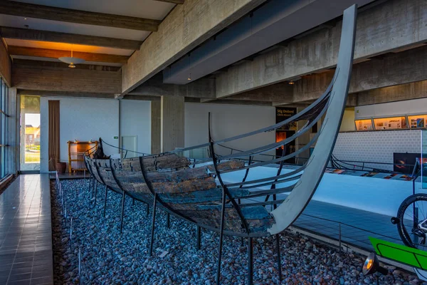 Roskilde Dinamarca Junio 2022 Barcos Vikingos Excavados Museo Barcos Vikingos —  Fotos de Stock