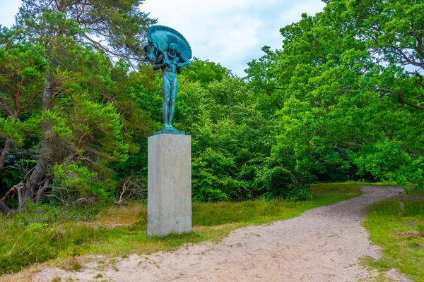 2022年6月21日デンマークのドルフ テグナーズ博物館と像公園 — ストック写真