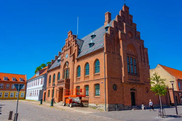 2022年6月21日デンマーク ソロ市 デンマーク ソロ市中心部の市庁舎 — ストック写真