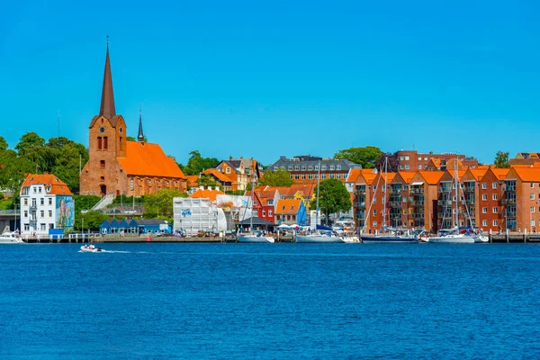 Sonderborg Dinamarca Junio 2022 Paisaje Urbano Ciudad Danesa Sonderborg — Foto de Stock