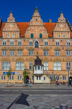 Aalborg, Danimarka, 15 Haziran 2022: Jens Bangs Stenhus Danimarka 'nın Aalborg kentinde.