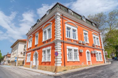 Svishtov, Bulgaristan, 25 Nisan 2022: Bulgaristan 'ın Svishtov kentinde bölge mahkemesi.