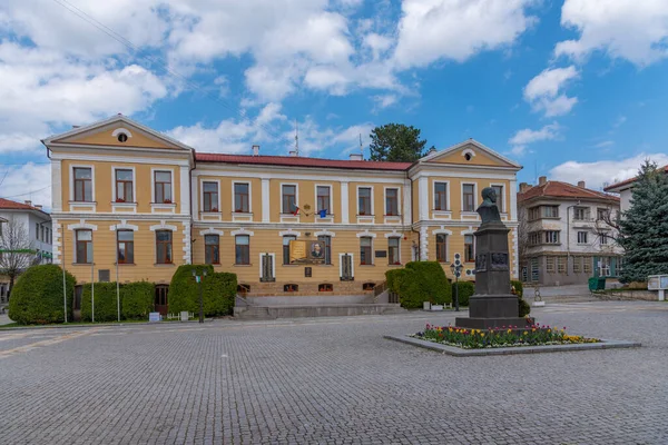 stock image Kotel, Bulgaria, April 23, 2022: Municipality building in Kotel, Bulgaria.