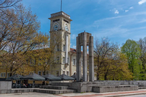 불가리아의 2022 Regional Library Gabrovo Bulgaria — 스톡 사진