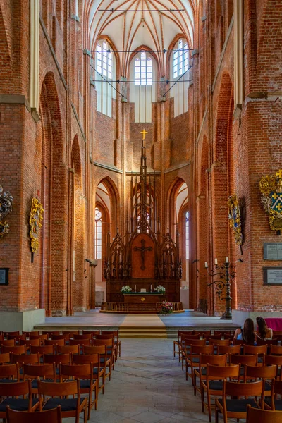 Riga Lettland Juni 2022 Inredning Sankt Peterskyrkan Lettlands Huvudstad Riga — Stockfoto