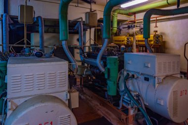 Ligatne, Letonya, 26 Haziran 2022: Litvanya 'daki Ligatne kasabası yakınlarındaki Sovyet Gizli Sığınağı.