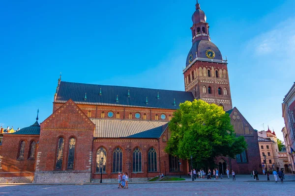 Рига Латвия Июня 2022 Года Вид Рижский Собор Латвия — стоковое фото