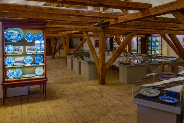 2022年6月26日 拉脱维亚塞西 塞西历史艺术博物馆的内部 — 图库照片