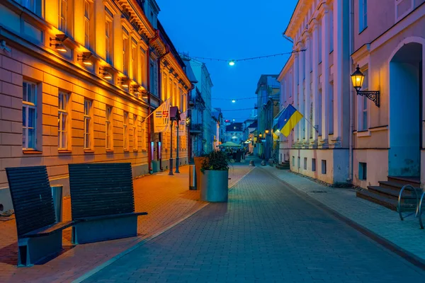 Тарту Эстония Июня 2022 Года Ночная Жизнь Улицах Тарту Эстония — стоковое фото