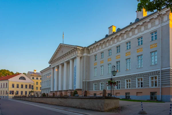 2022年6月27日 爱沙尼亚塔尔图 爱沙尼亚塔尔图大学观 — 图库照片
