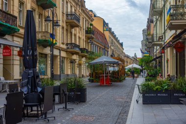 Vilnius, Litvanya, 7 Temmuz 2022, Vilnius, Litvanya.