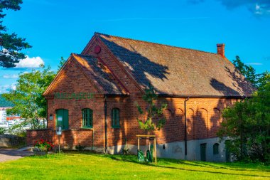 Jonkoping, İsveç, 16 Temmuz 2022: İsveç Fagelmuseum Müzesi.