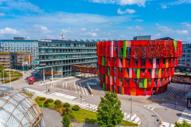 Goteborg, İsveç, 18 Temmuz 2022: İsveç 'in Goteborg.IMAGE kentindeki Kuggen Üniversitesi
