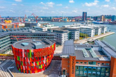 Goteborg, İsveç, 18 Temmuz 2022: İsveç 'in Goteborg.IMAGE kentindeki Kuggen Üniversitesi