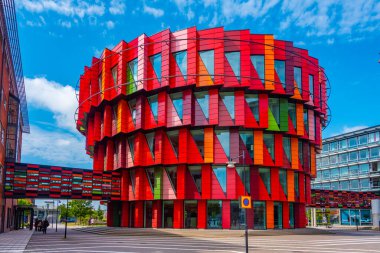Goteborg, İsveç, 18 Temmuz 2022: İsveç 'in Goteborg.IMAGE kentindeki Kuggen Üniversitesi