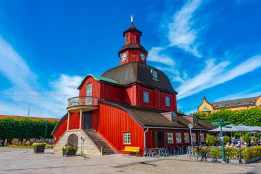 Lidkoping, İsveç, 17 Temmuz 2022: Lidkoping, İsveççe.