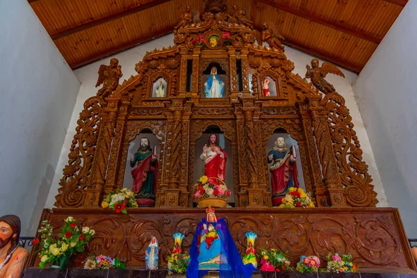 Palakuda Σρι Λάνκα Φεβρουαρίου 2022 Εσωτερικό Της Εκκλησίας Του Αγίου — Φωτογραφία Αρχείου