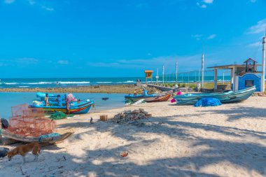 Jaffna, Sri Lanka, 8 Şubat 2022 Sri Lanka 'nın en kuzeyindeki nokta Pedro noktası..