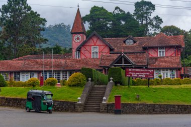 Nuwara Eliya, Sri Lanka, 31 Ocak 2022: Nuwara Eliya, Sri Lanka Koloni Postanesi.