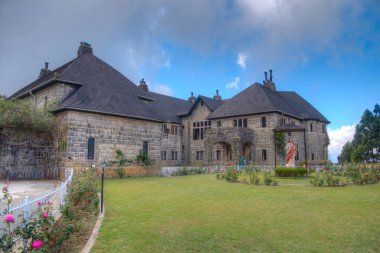 Haputale, Sri Lanka, 29 Ocak 2022: Haputale, Sri Lanka yakınlarındaki Adisham Manastırı.