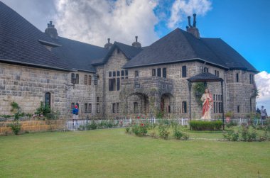 Haputale, Sri Lanka, 29 Ocak 2022: Haputale, Sri Lanka yakınlarındaki Adisham Manastırı.