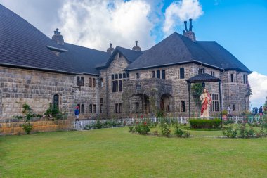 Haputale, Sri Lanka, 29 Ocak 2022: Haputale, Sri Lanka yakınlarındaki Adisham Manastırı.