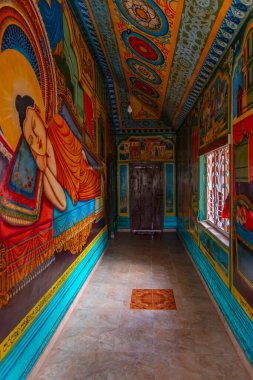 Ella, Sri Lanka, 28 Ocak 2022 Halpe Tapınağı Ella, Sri Lanka.